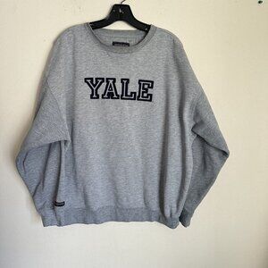 Vintage Yale University Jansport Crewneck Sweatshirt Size Mens XL Gray